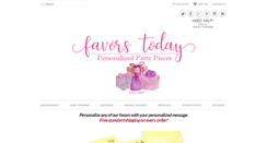 Desktop Screenshot of favorstoday.com